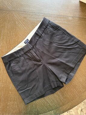 J. Crew Black Women's Chino Shorts-Like New Condition